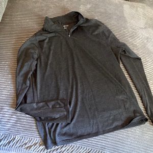 Mens Zella 3/4 zip lightweight pullover